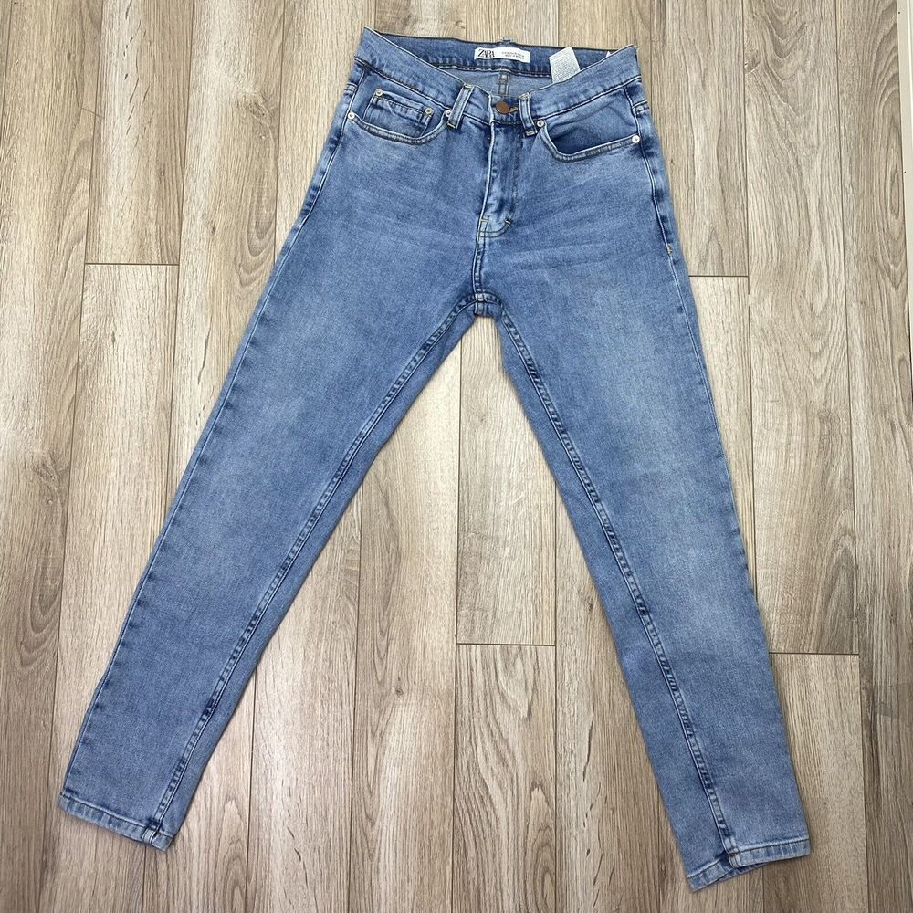 zara womens jeans blue denim size‎ 30